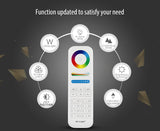 2.4GHz RF 8-Zone RGB + CCT Product Remote Control Unit