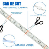 Waterproof IP65 High Power 4in1 Colour Changing Strip Light - Low Voltage