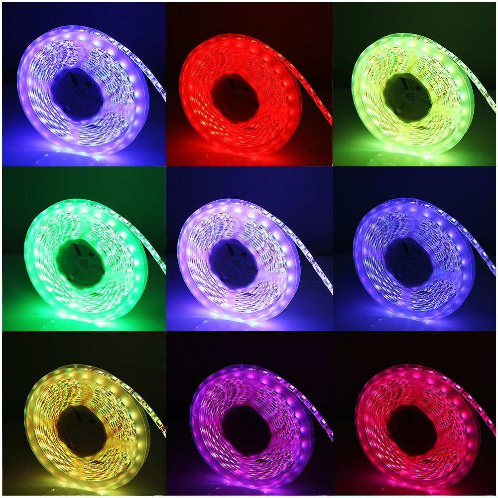 Waterproof IP65 High Power 4in1 Colour Changing Strip Light - Low Voltage