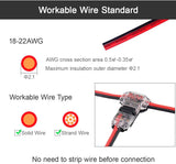 FluxTech -  Low Voltage Solder-less T Shape Wire connectors