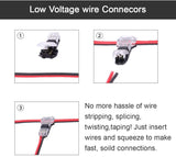 FluxTech -  Low Voltage Solder-less T Shape Wire connectors