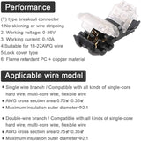 FluxTech -  Low Voltage Solder-less T Shape Wire connectors
