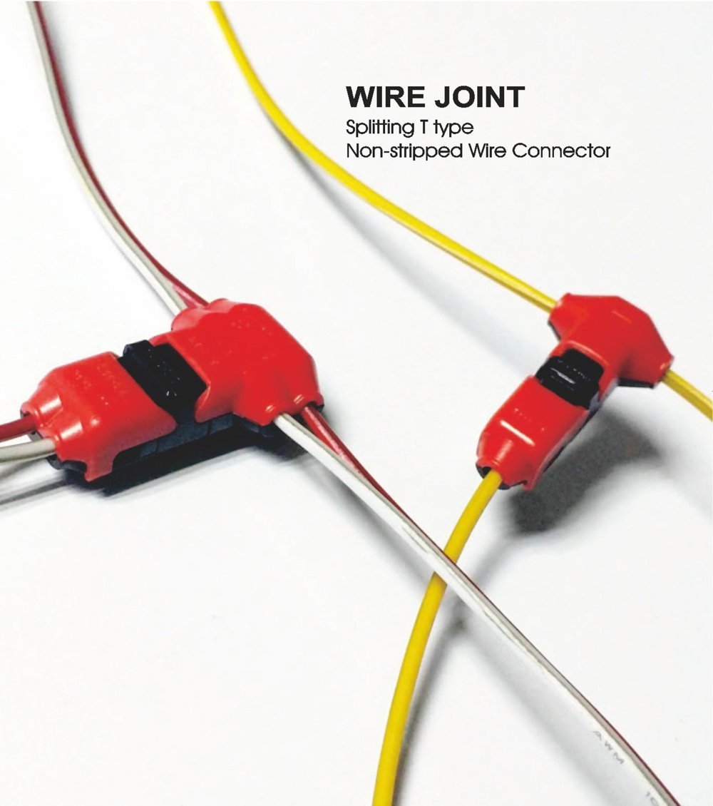 FluxTech -  Low Voltage Solder-less T Shape Wire connectors