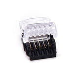 FluxTech 5-Pin RGB+CCT LED Strip to Wire Connector for 12mm Watreproof 5050 LED Strip Light