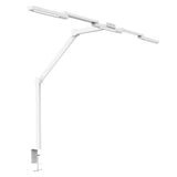 FluxTech - LED Desk Lamp with Clamp - Eye-Caring Architect Desk Lamp for Home Office, workshop 1300LM,  5 Colour Modes, Stepless Dimming Function with Remote [Energy Class G]