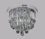 FluxTech – Wi-Fi Smart Dimmable Modern Jewel Diamond Crystal Chandelier Ceiling Light