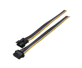 FluxTech 6-Pin Male + Female Wire Cable Connector with lock for RGB+CCT LED Strip Light