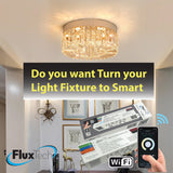 FluxTech – Universal Main Voltage (Wi-Fi +2.4G) Light Fixture Controller DIY Transform Your Light Fixture into Smart Lighting