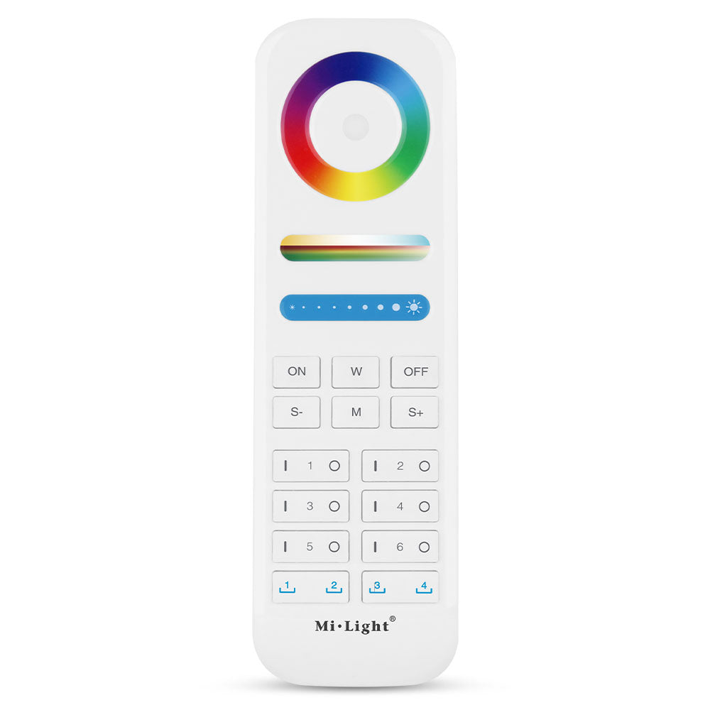2.4GHz RF 6-Zone RGB + CCT Strip Light Remote Unit – FluxTech LED