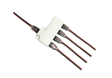 FluxTech - Low Voltage Power Distribution Hub with 2 Pin Plug Butt-Type Wire Connector