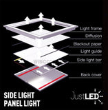 JustLED - 40W LED Slim Panel Light 600mm X 600mm