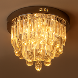 FluxTech – Wi-Fi Smart Dimmable Modern Jewel Diamond Crystal Chandelier Ceiling Light