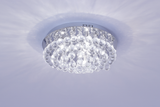FluxTech – Wi-Fi Smart Dimmable Phantom Raindrop Crystal Chandelier Ceiling Light