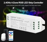 Smart 2.4GHz 4-Zone RGB LED Light Strip Control Unit – Upgrade Version