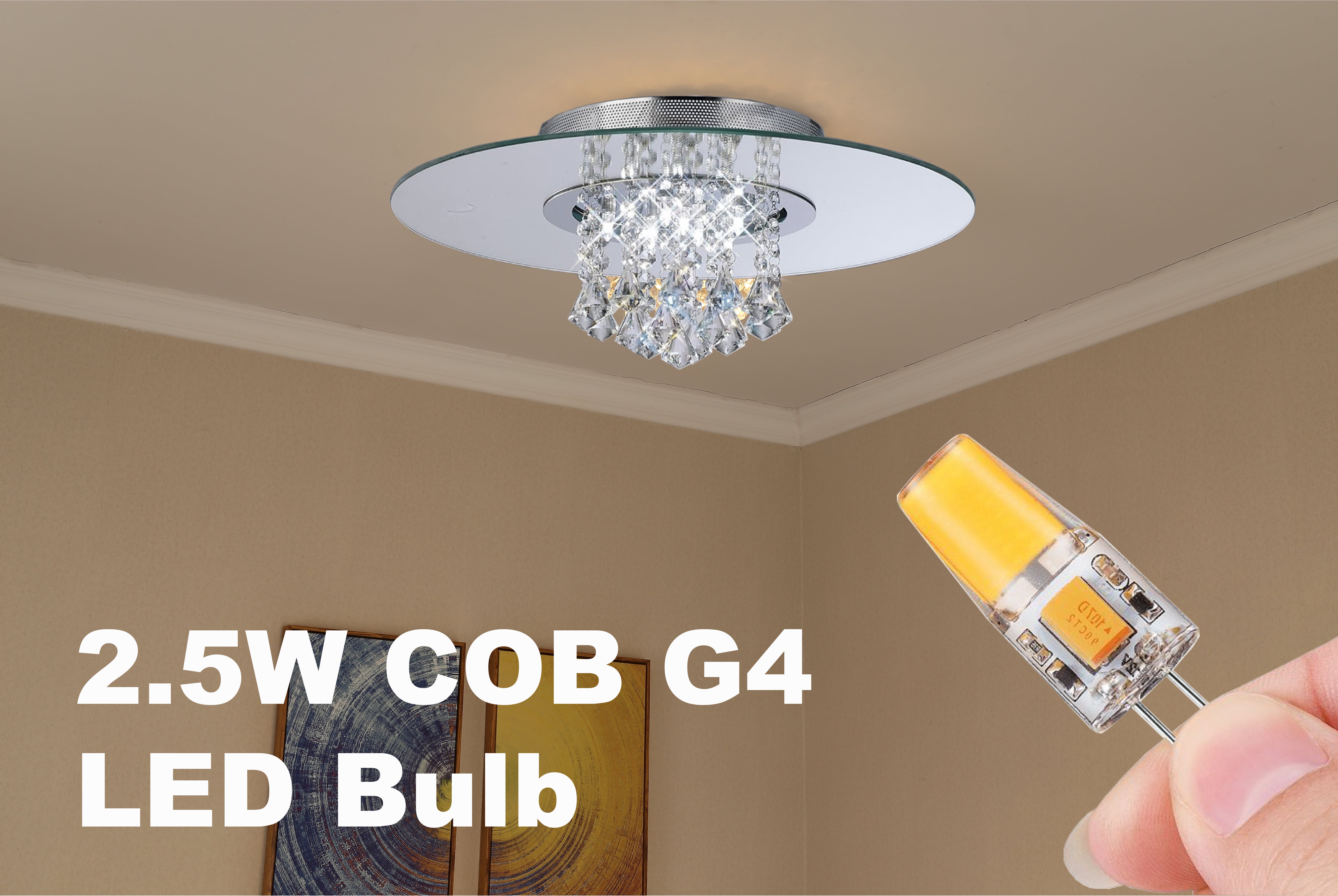 FluxTech - G4 COB LED Bulb- 2.5W 280lm