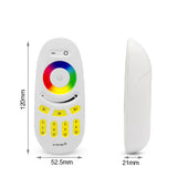 2.4GHz RGB + CCT Touch RF Remote Controller 4-Zone Group Control Unit