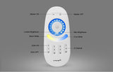 2.4GHz Dual Tone Full Touch 4-zone Remote Controller