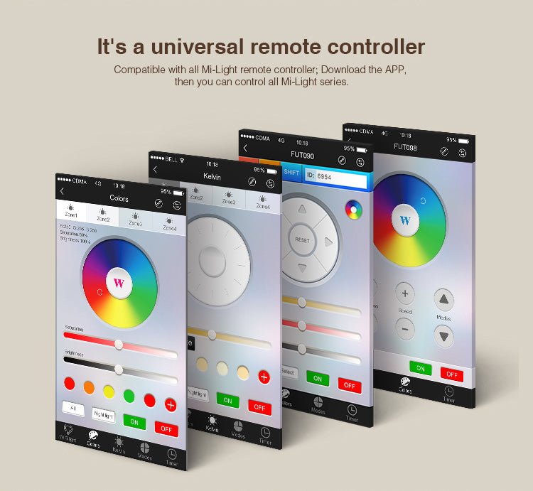 Led Hub RGB Lighted Wi-Fi Controller Hub – FluxTech LED