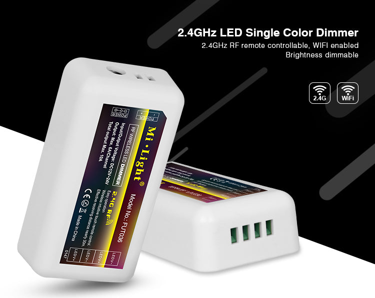 2.4GHz RF LED Single Colour Dimmer Control Unit – FluxTech LED