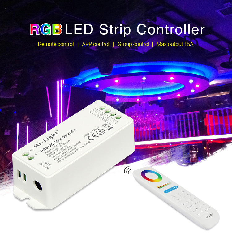 Smart RGB Multi-colour LED Strips Control Unit
