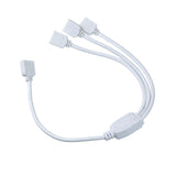 FluxTech 4-Pin Y Power Splitter Cable for RGB LED Strip Light