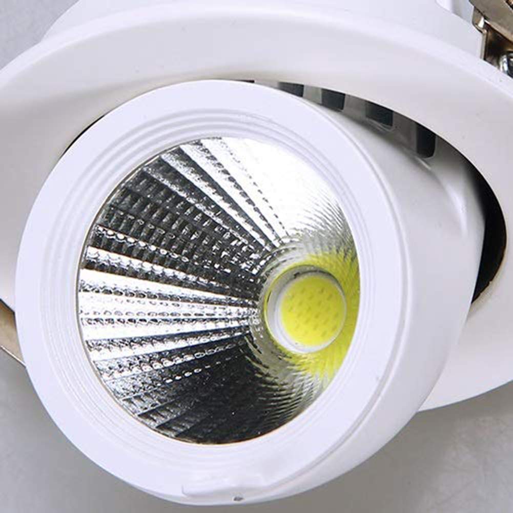 JustLED - Recessed 45° Adjustable Angle COB Stretch Downlight ...