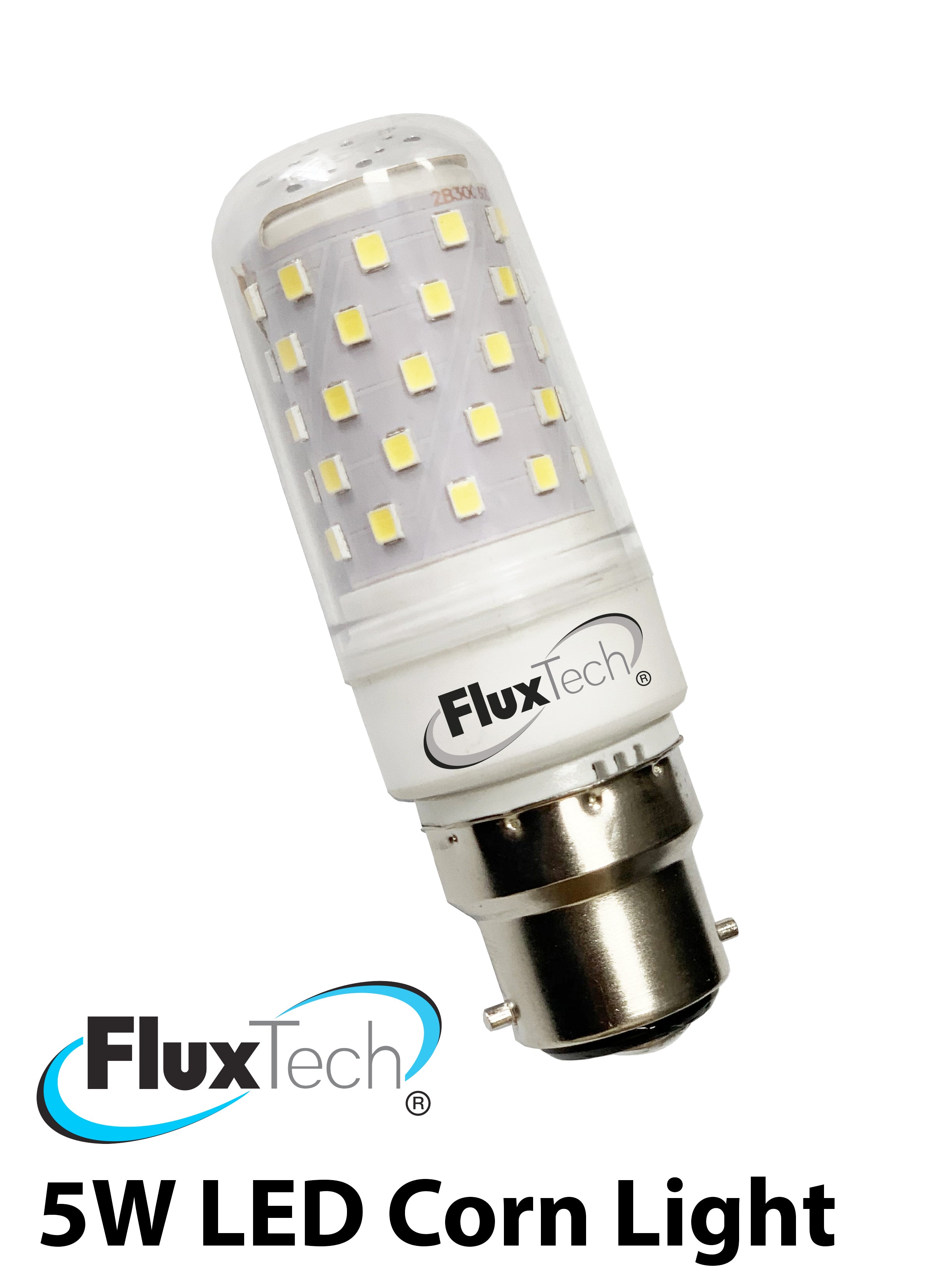 FluxTech – 5W Bayonet Cap LED Corn Bulb