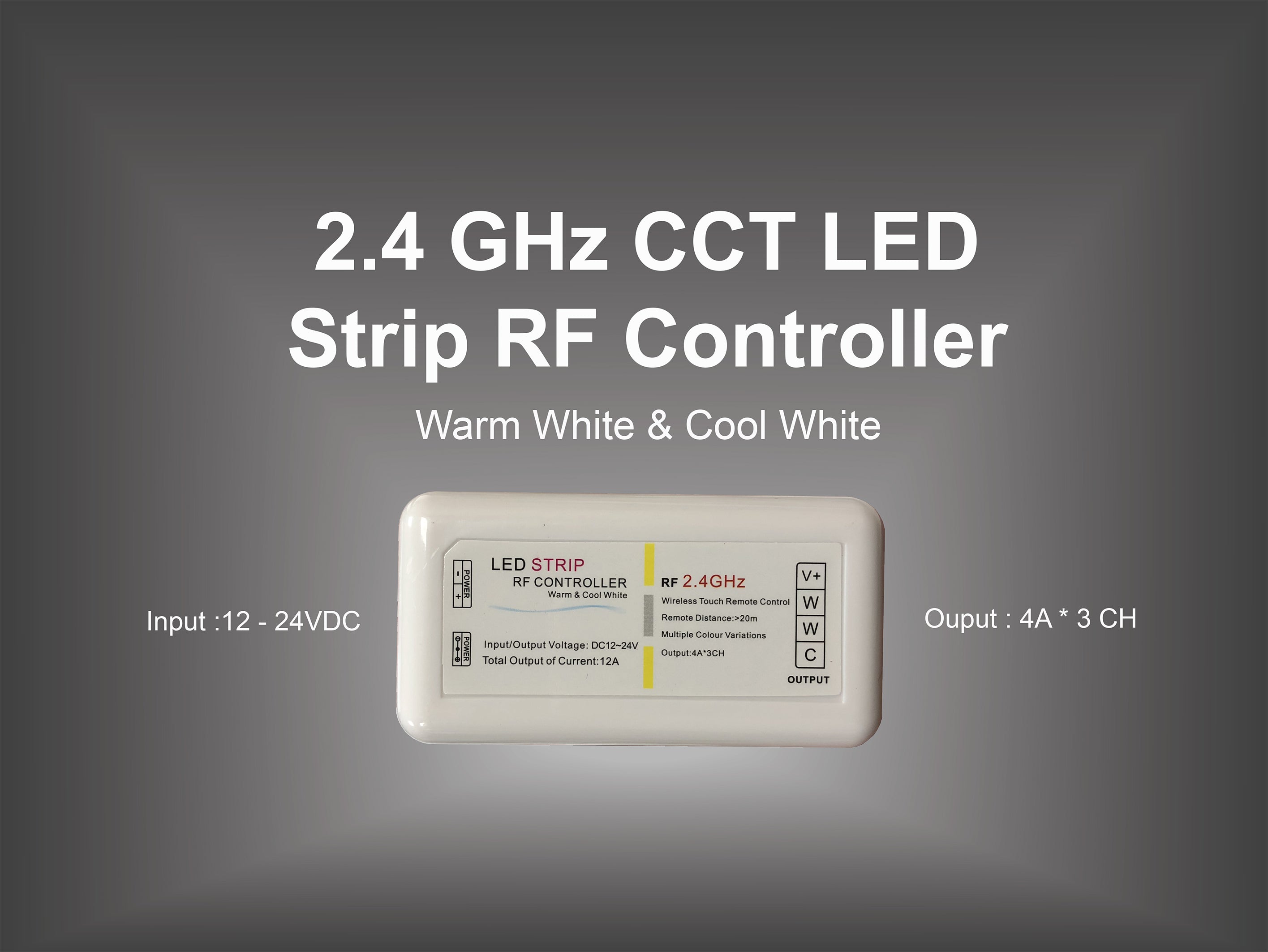 2.4GHz Dual Tone CCT Remote & Controller Unit Set