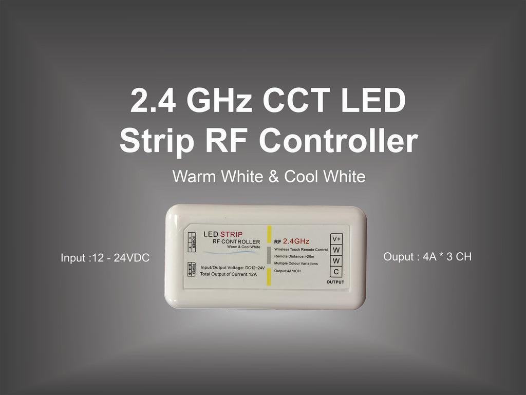 2.4GHz Dual Tone CCT Remote & Controller Unit Set – FluxTech LED