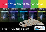 Waterproof IP65 RGB Colour Changing Strip Light - Low Voltage