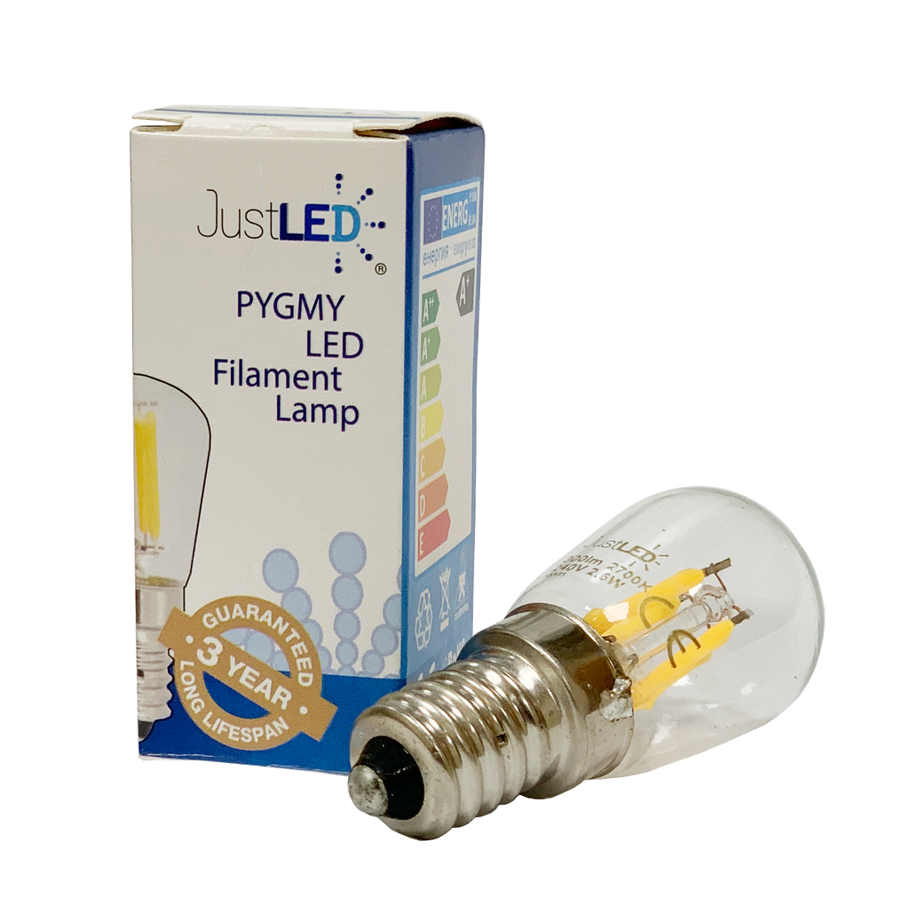JustLED – LED 2.6W PYGMY LED Filament Lamp – E14 – FluxTech LED