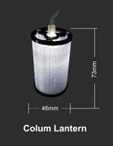 FluxTech - Colum Lantern 20 x Dual Colour LED String Lights by JustLED – Multi-function Effect – Timer function - Battery Operated