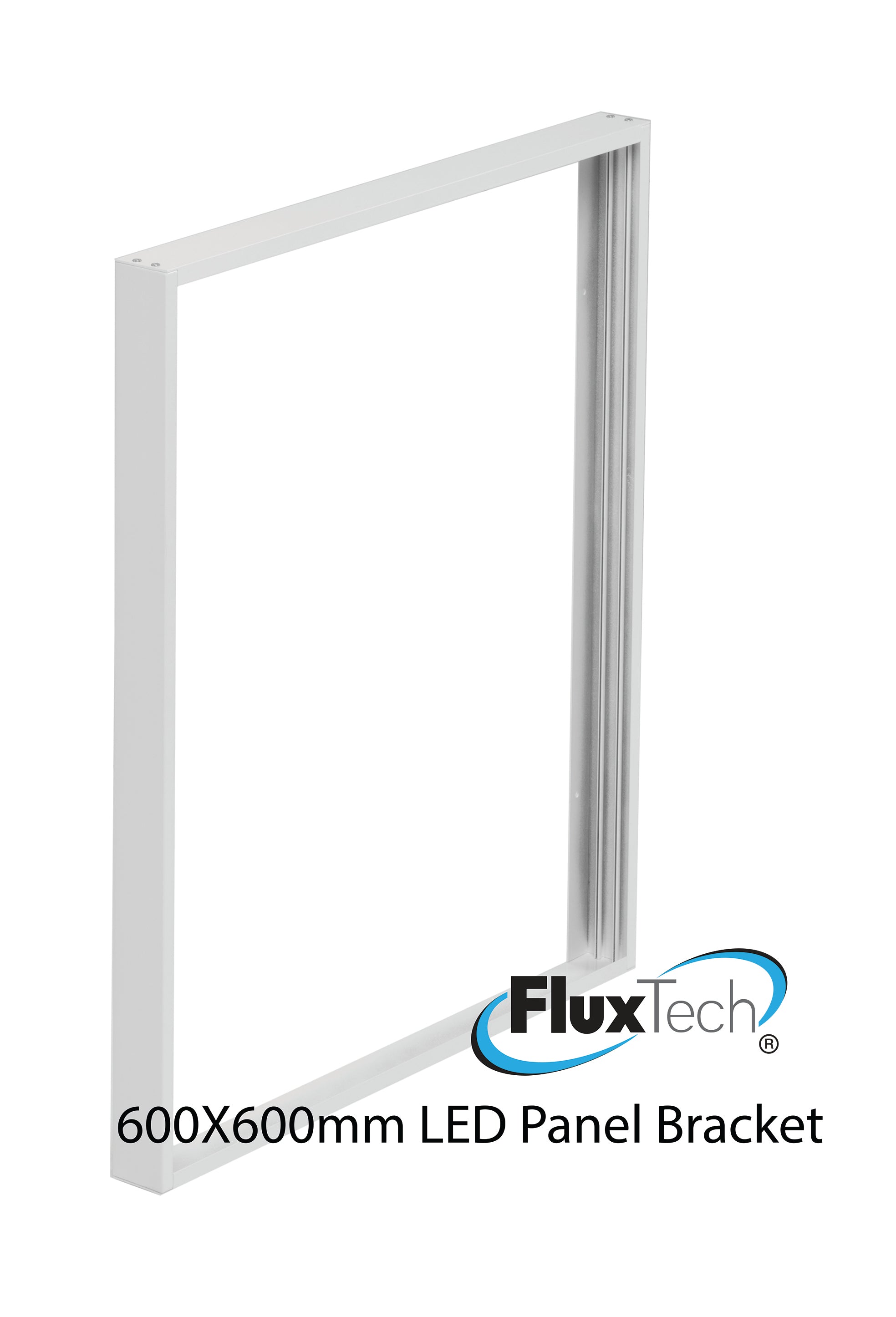 Led Display Bracket Types FluxTech - Surface Mounted Bracket for 600x600mm LED Panel Light ...
