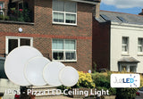 JustLED - IP54 Pizza LED Ceiling & Wall lamp [Energy Class A+]