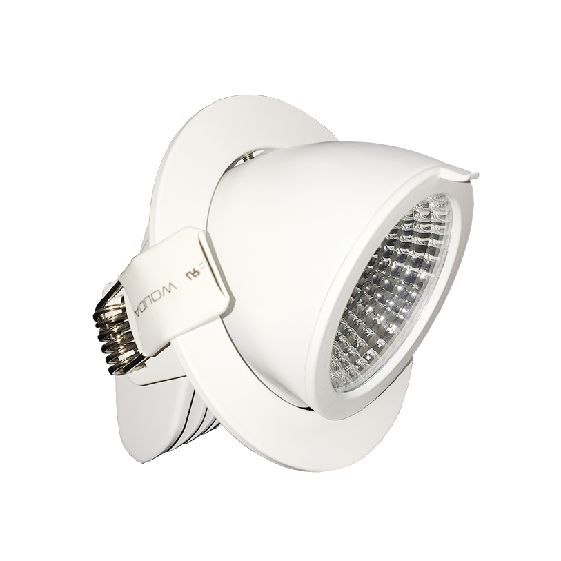 JustLED - Recessed 45° Adjustable Angle COB Stretch Downlight
