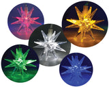 FluxTech - Starburst Star 12 x Dual Colour LED Lights by JustLED – Multi-function Effect – Timer function - Battery Operated